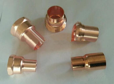 Copper R410a R404A Copper Pipe / Air Conditioner Hvac Copper Pipe Fittings