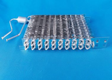 One Continues Aluminum Fin Heat Exchanger Two Row No Frost 110 - 120v