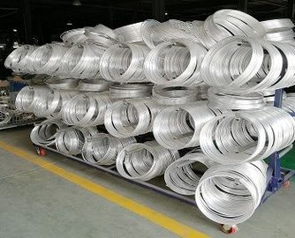 Threaded Aluminum Pipe φ7mm Inner Grooved Conform Extrusion Drawing Process